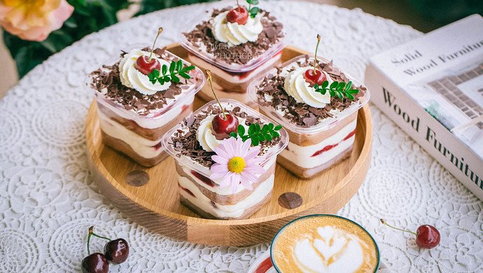 Black Forest Box Cake Recipe